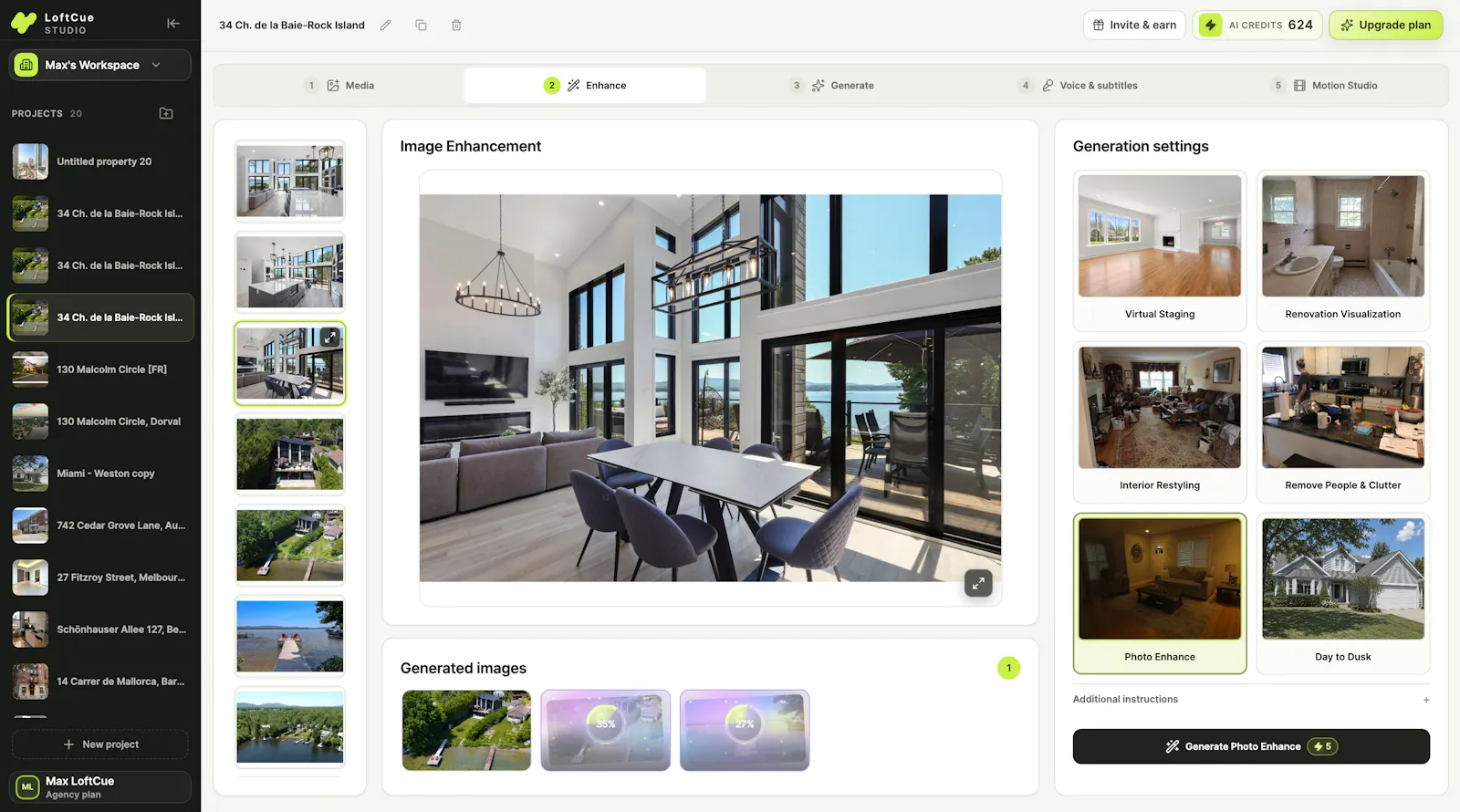 LoftCue Studio screenshot 4