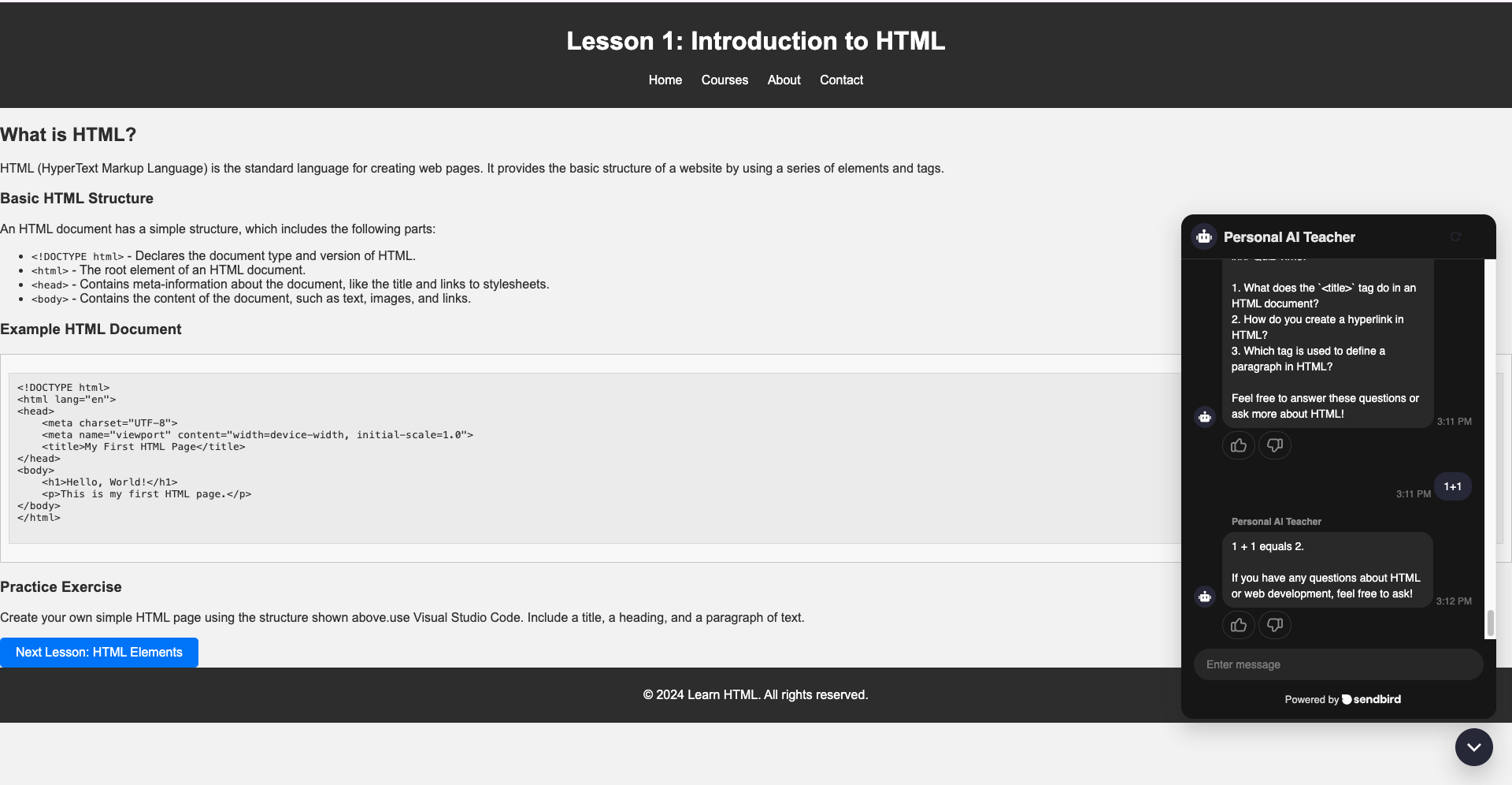 learnhtml gallery image