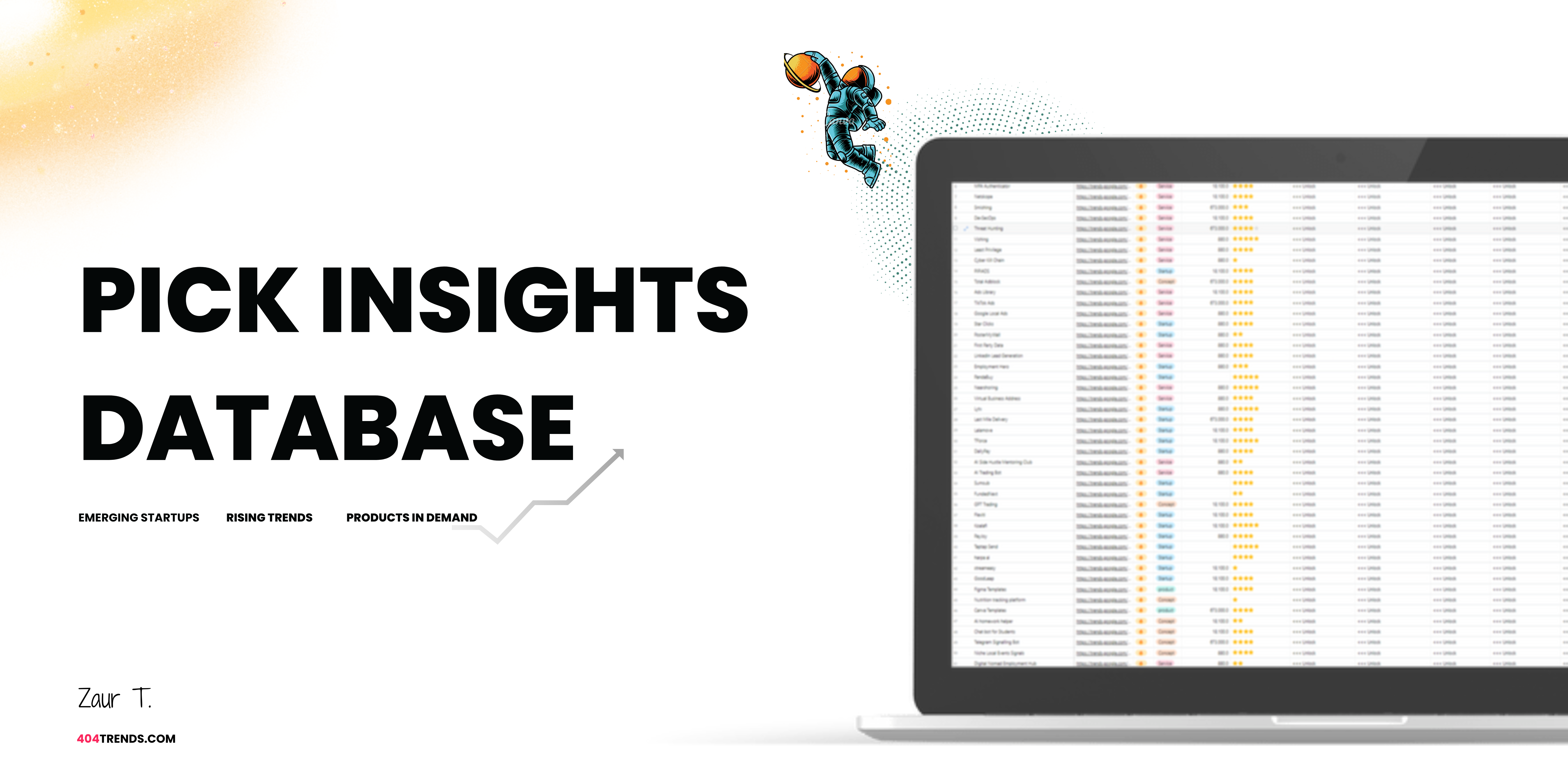 Mídia 1 de Insights DB - Idéias de negócios apoiadas por dados.Insights apoiados pela demanda.