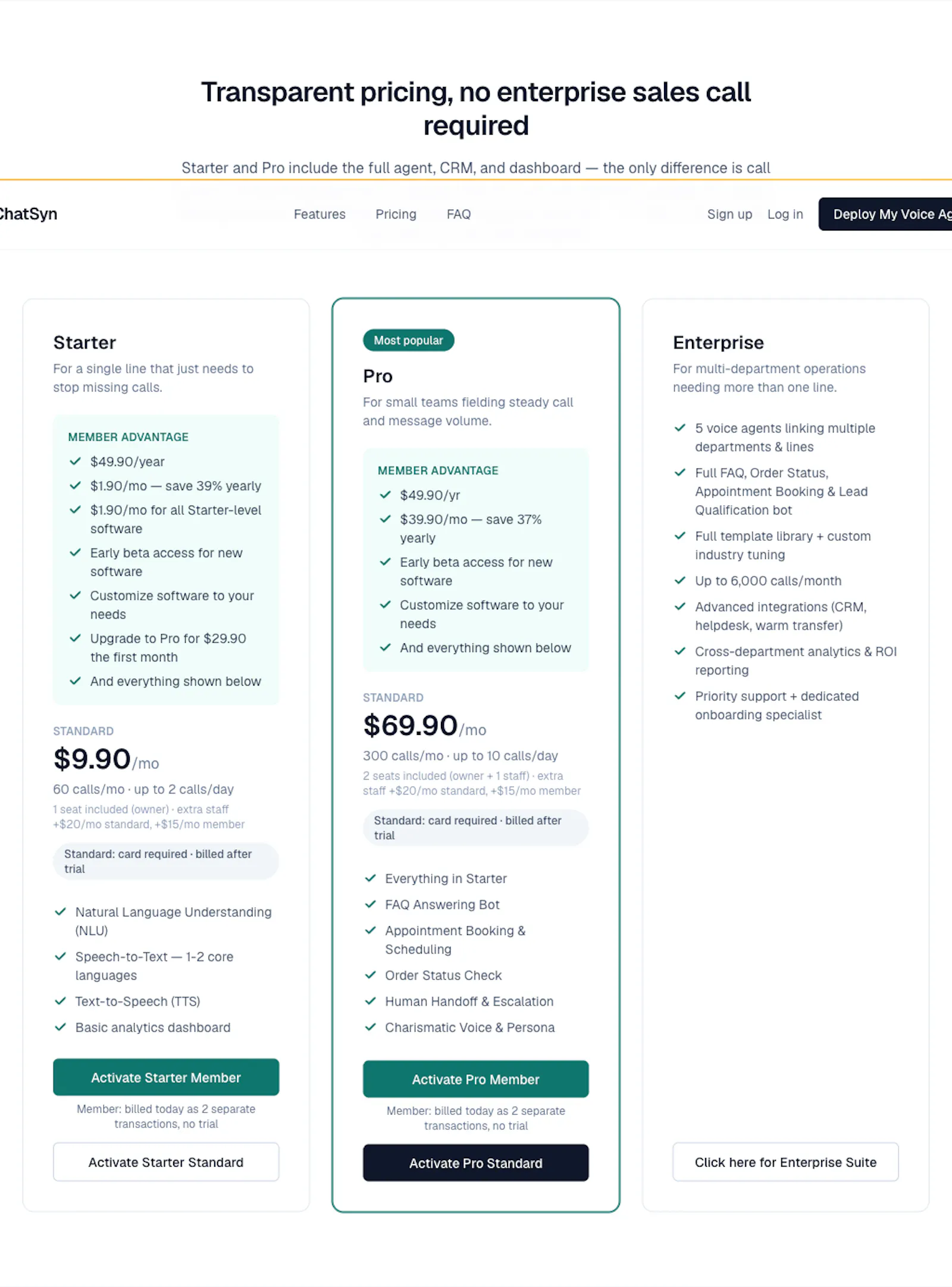 CallChatSyn screenshot 3