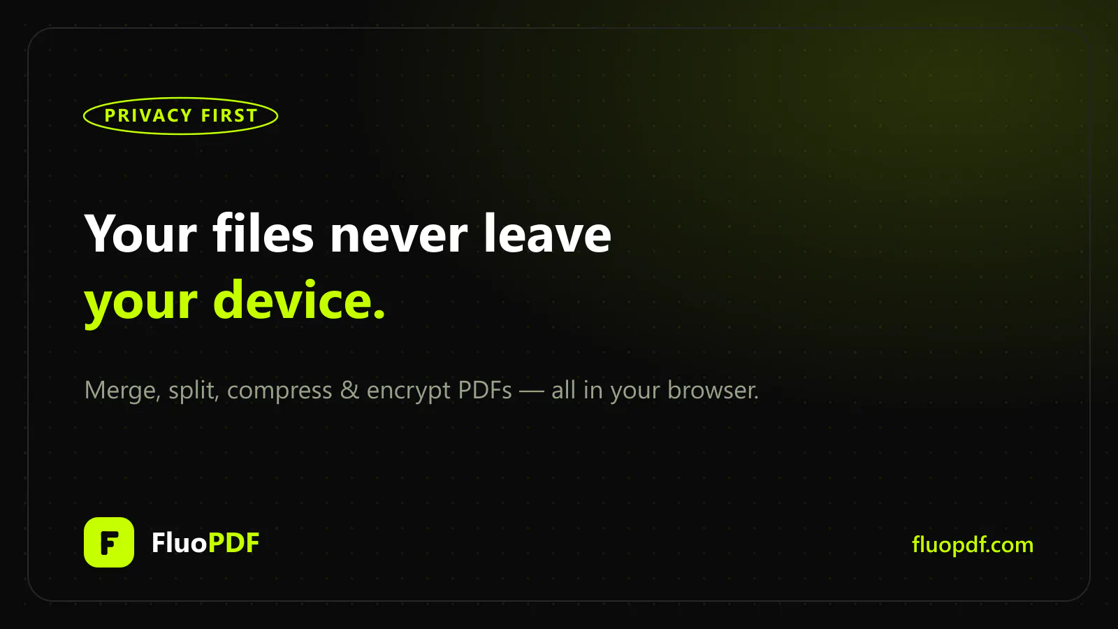 FluoPDF screenshot 2