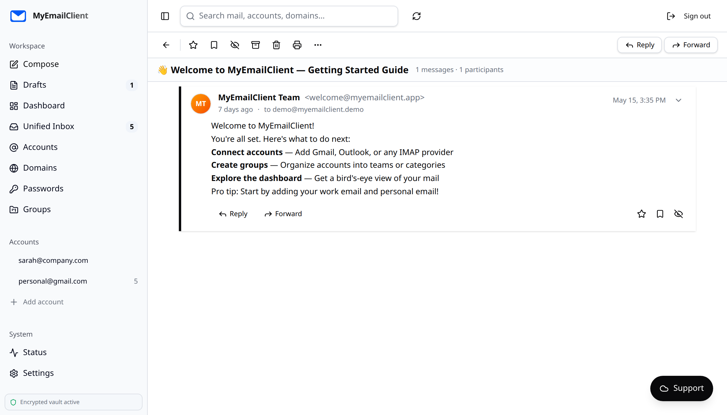 MyEmailClient gallery image