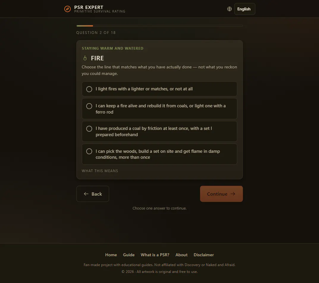 FREE - Primitive Survival Fan site  gallery image