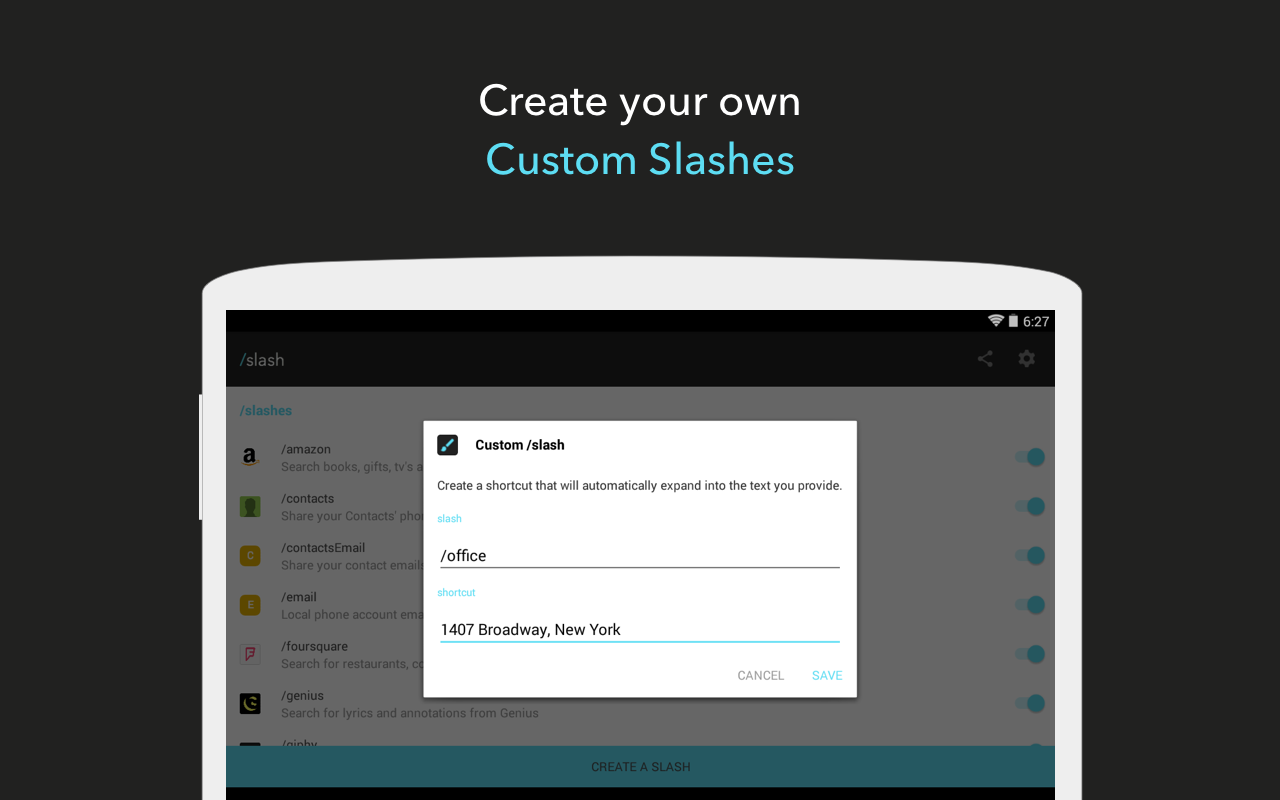 Slash Keyboard for Android  gallery image