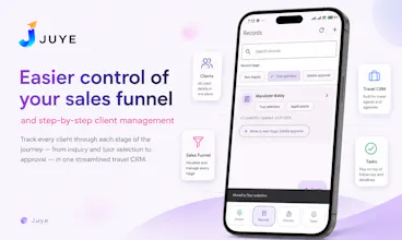 Juye: CRM for travel agencies gallery image