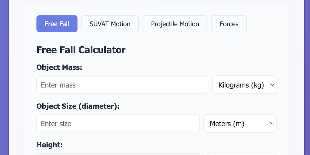 Unit Converter & Scientific Tools