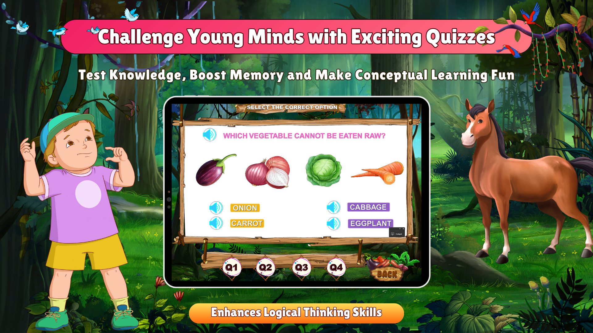 Média Mon monde de la jungle - Application d'auto-apprentissage animée interactive pour les enfants !!! 5