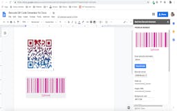 Barcode QR Code Generator for Google Doc media 2