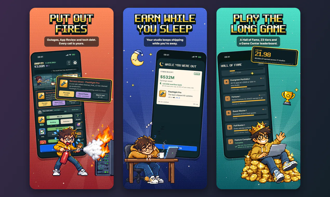 Ship It: Idle Dev Tycoon gallery image