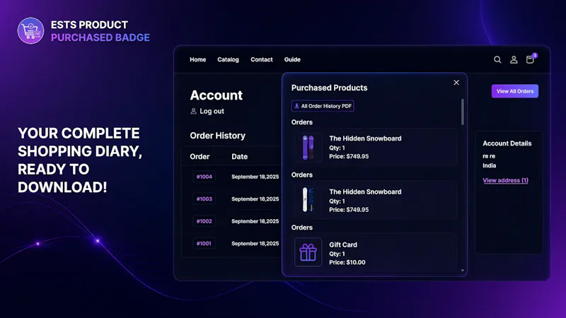 Product Purchased Badge screenshot 6