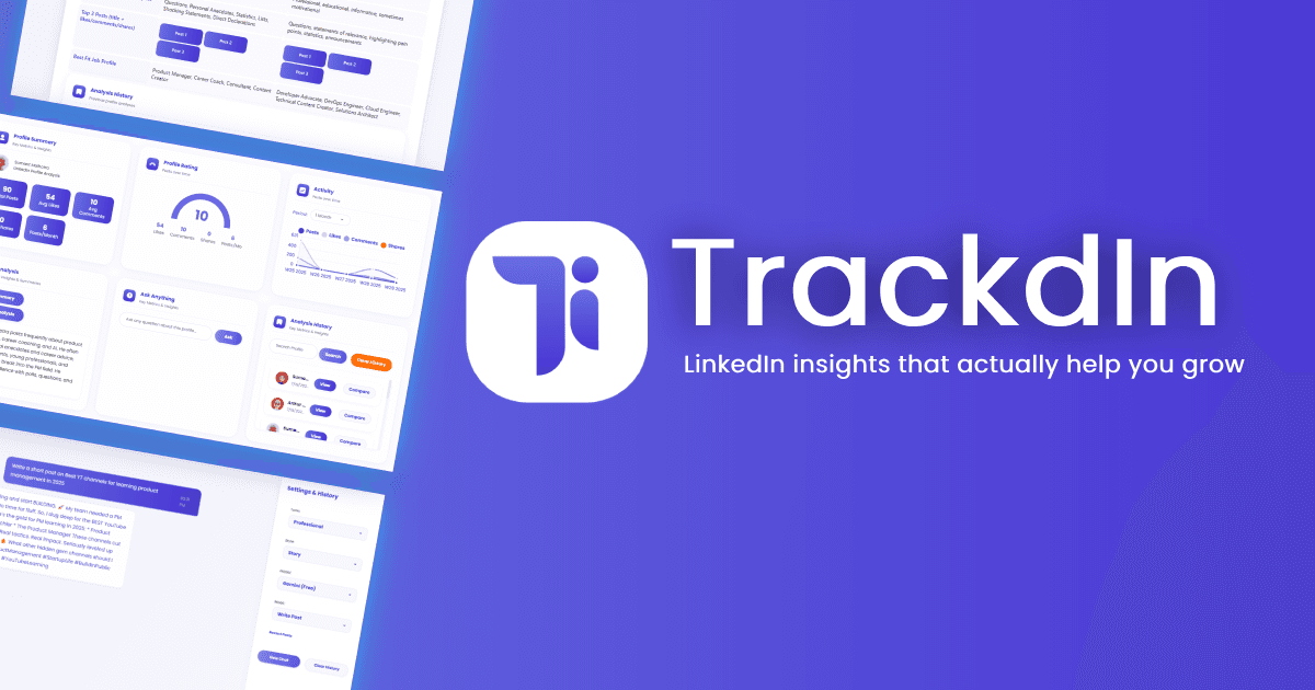 TrackdIn media 1