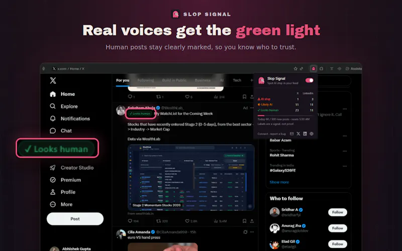 SlopSignal screenshot 4