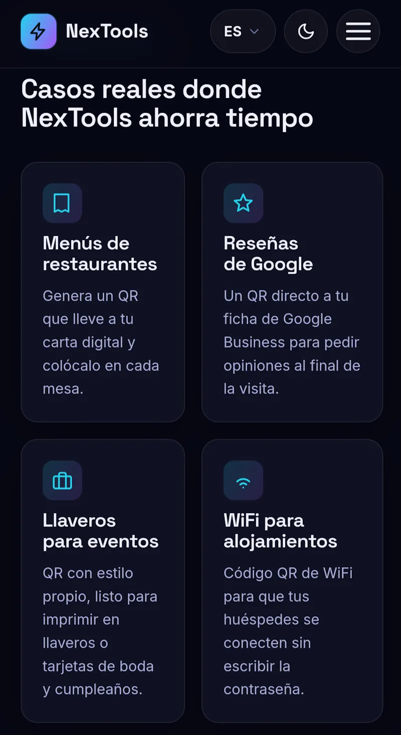 NexTools screenshot 2