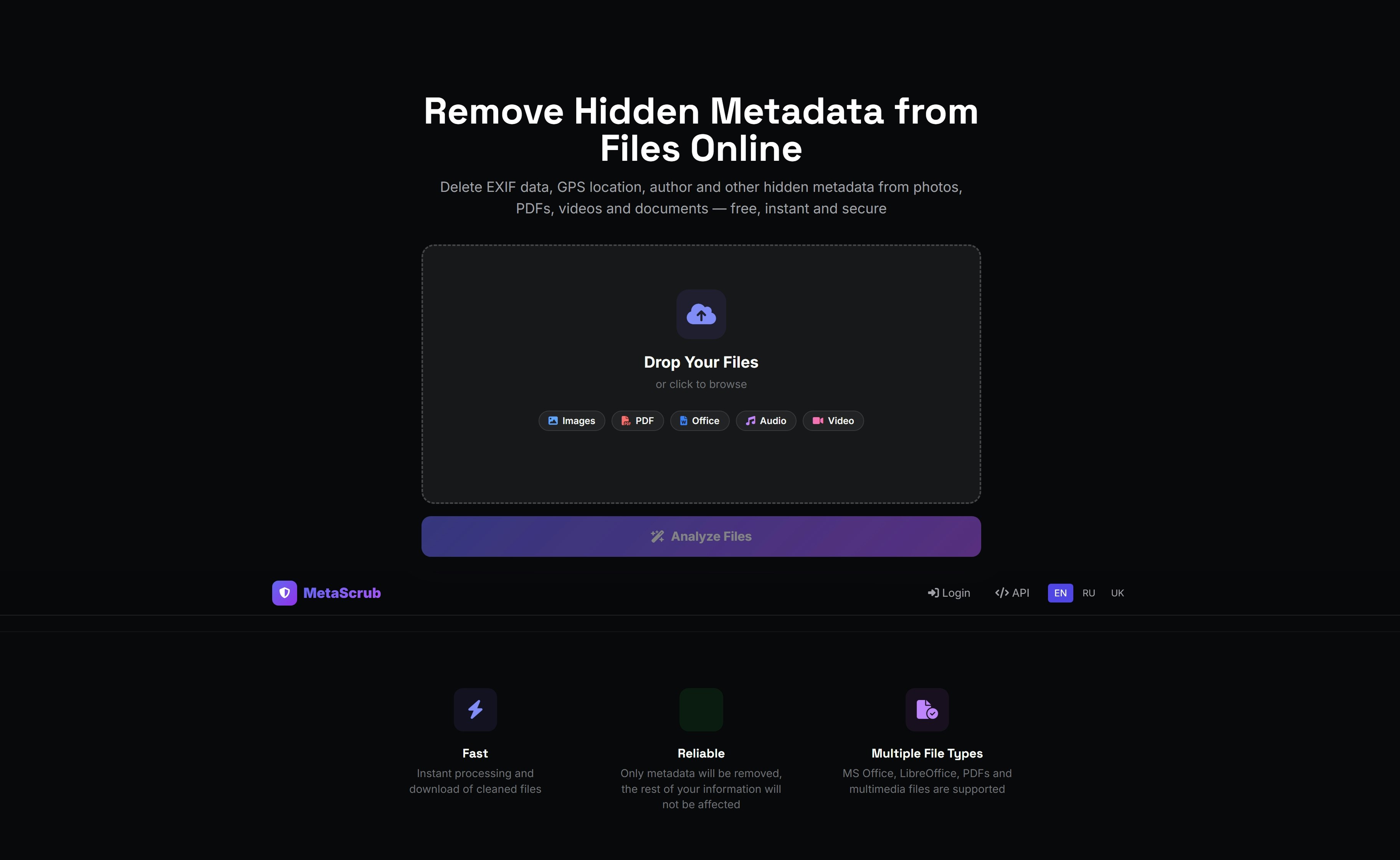 MetaScrub gallery image