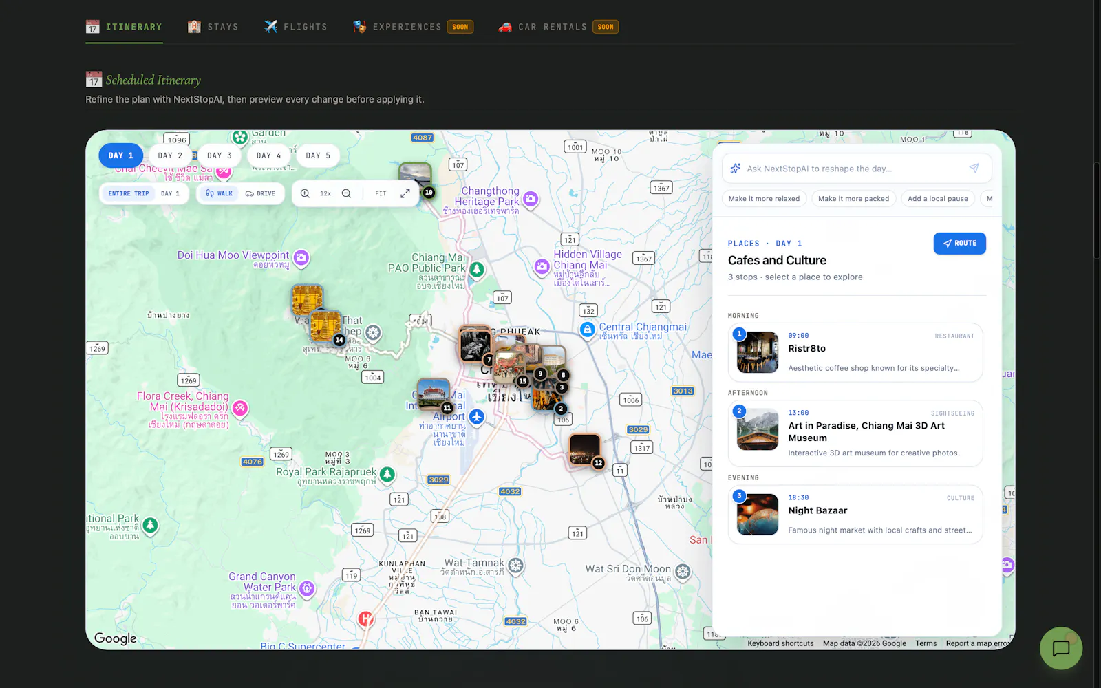 NextStopAI screenshot 3