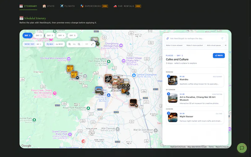 NextStopAI screenshot 3