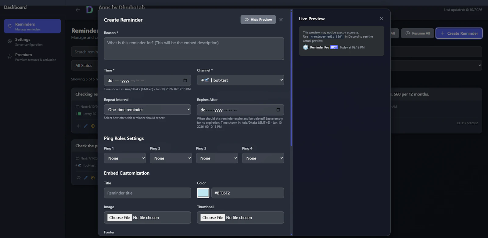 Reminder Pro screenshot 2