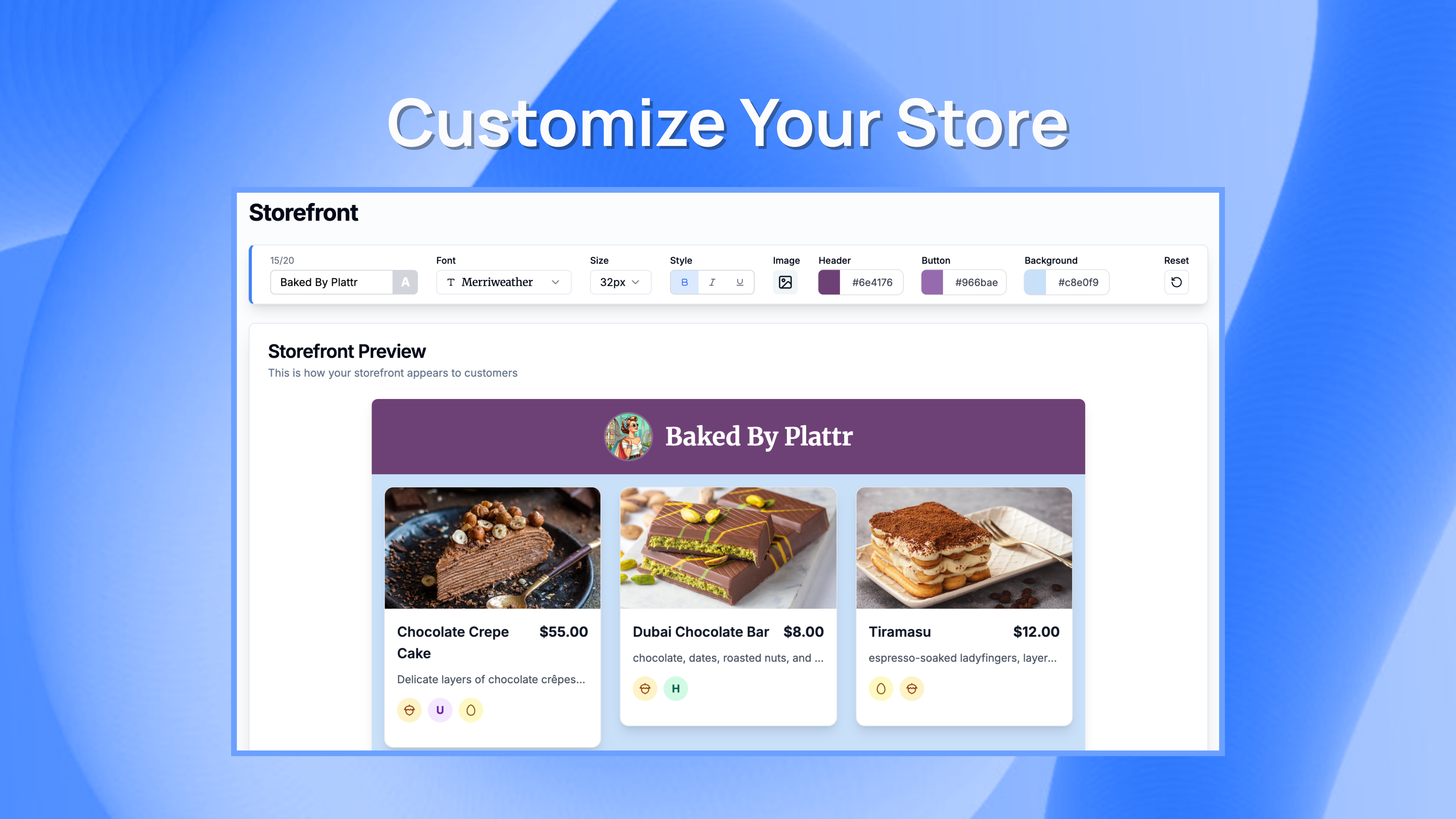 Média Plat - Stores de liaison en bio pour vendre des marchandises maison localement 2
