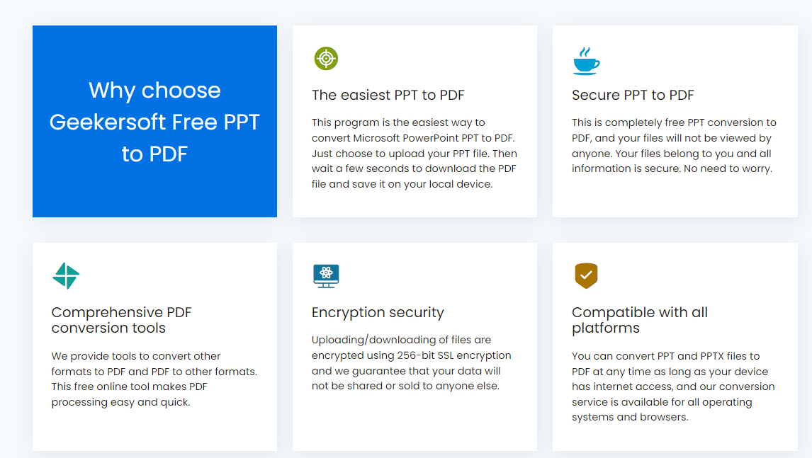 Geekersoft gratuit ppt à pdf media 3