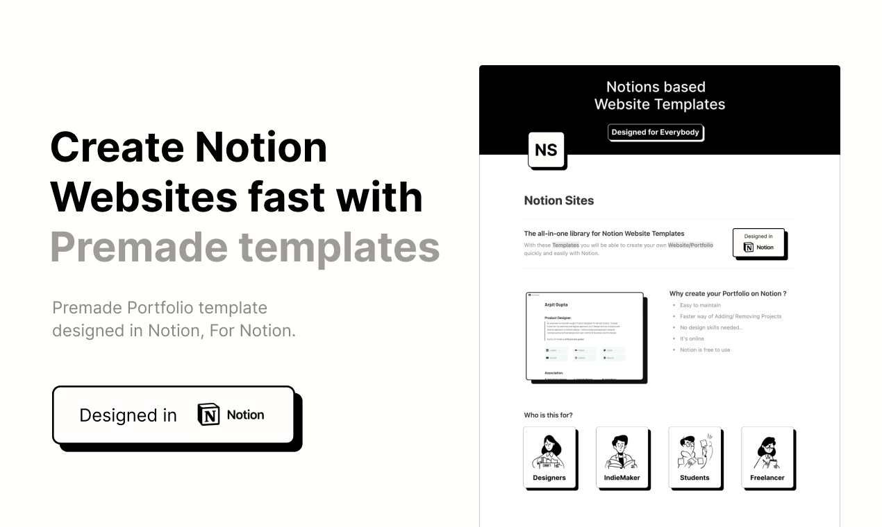 notion to website free