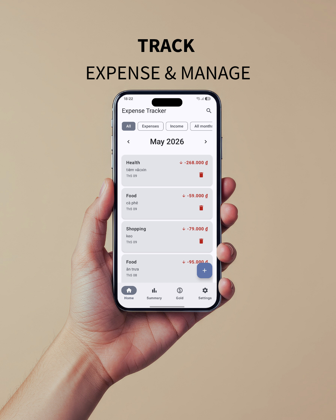 Expense Tracker: Budget & Gold gallery image