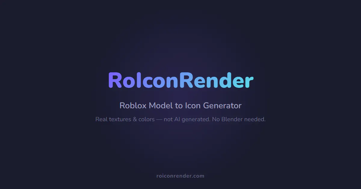 Banner del producto RoIconRender