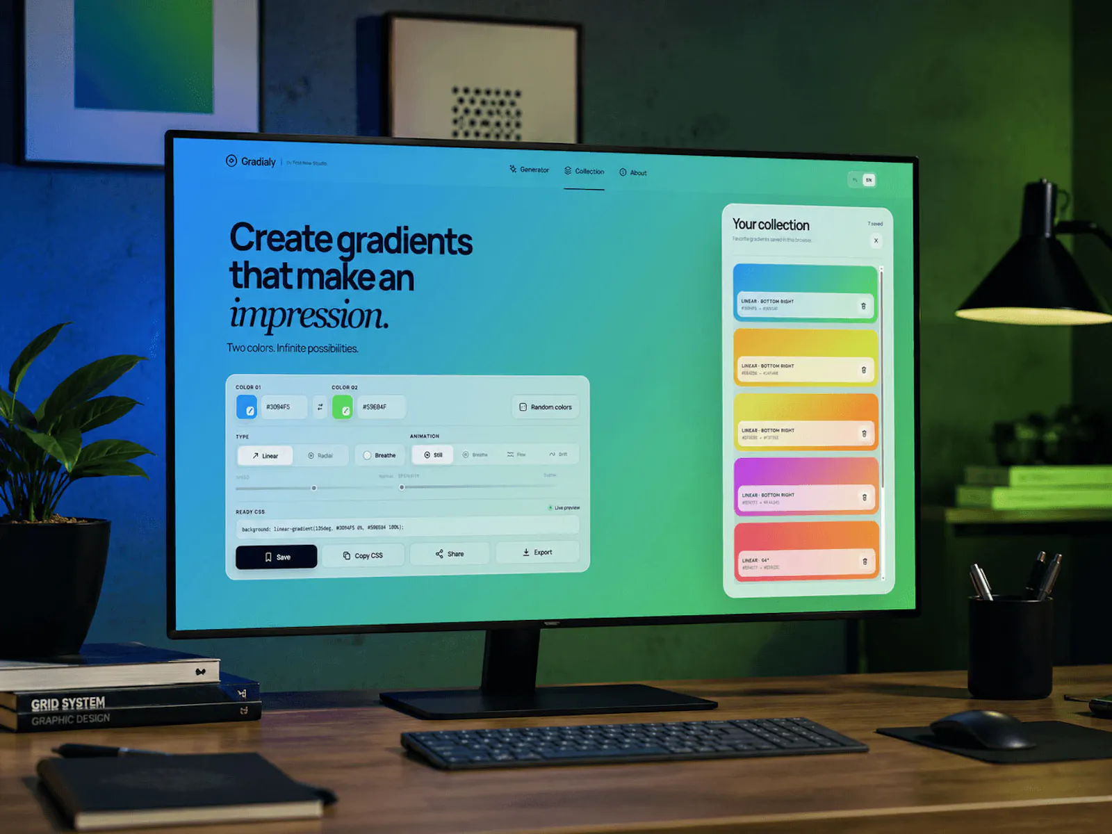 Gradialy by Fold Now Studio screenshot 3