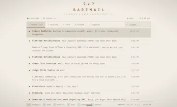BAREMAIL ʕ·ᴥ·ʔ gallery image