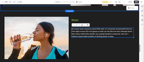 Microweber AI Website Builder and CMS gallery image