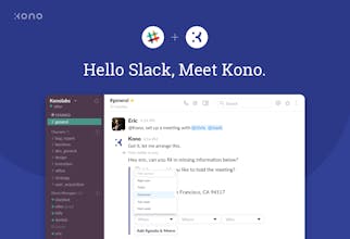 Slack Scheduling App by kono.ai gallery image