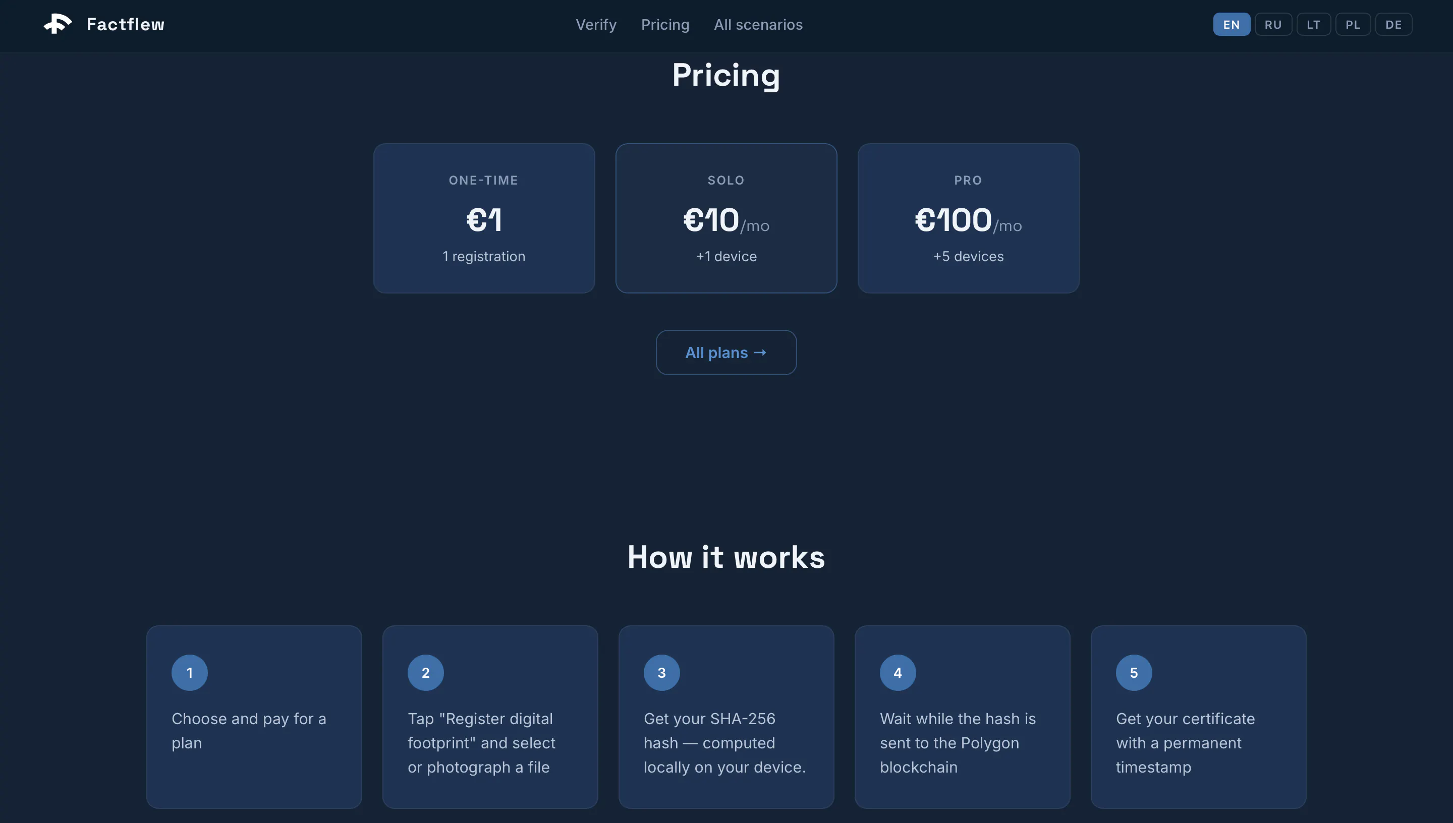 Factflew gallery image