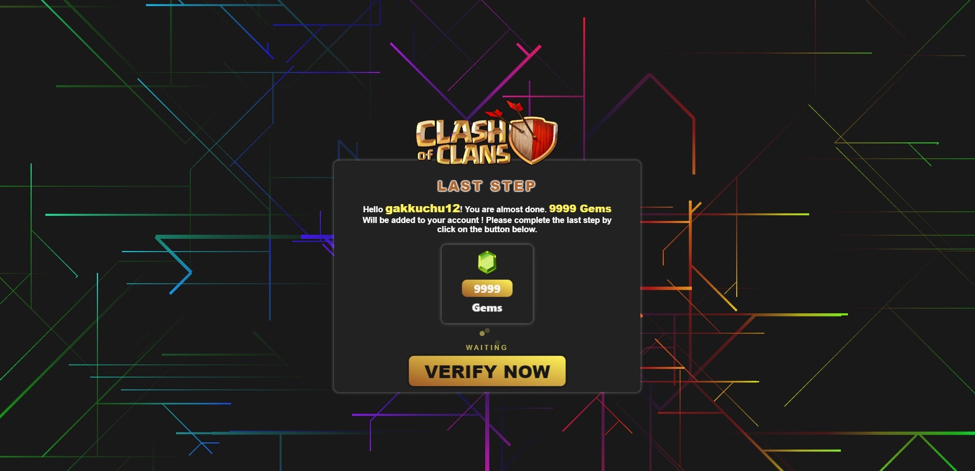 Generatore di gemme COC senza Clash of Clans media 3