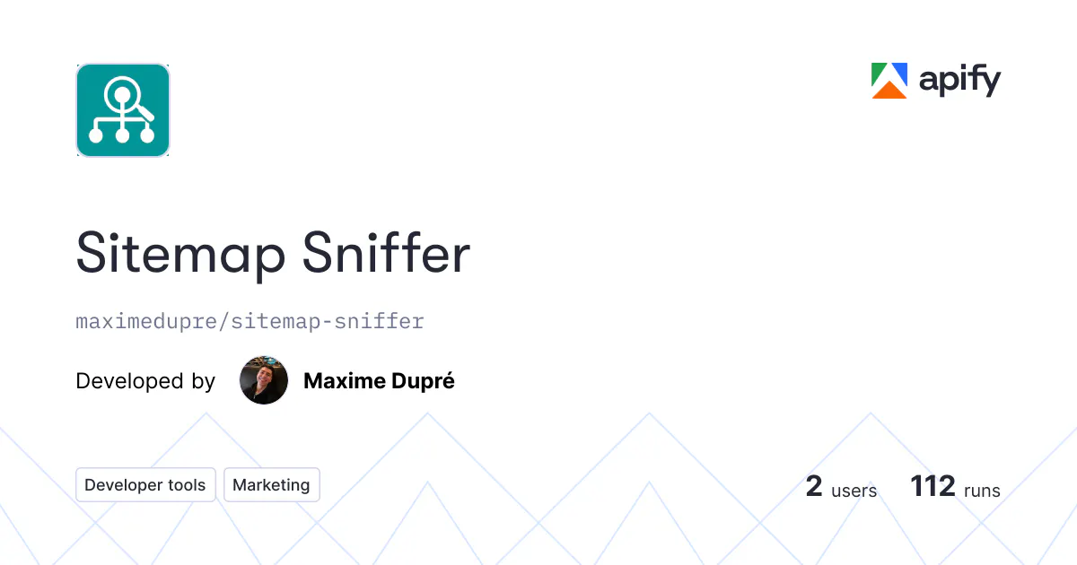 Sitemap Sniffer gallery image