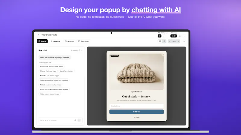 PopupGenius screenshot 4