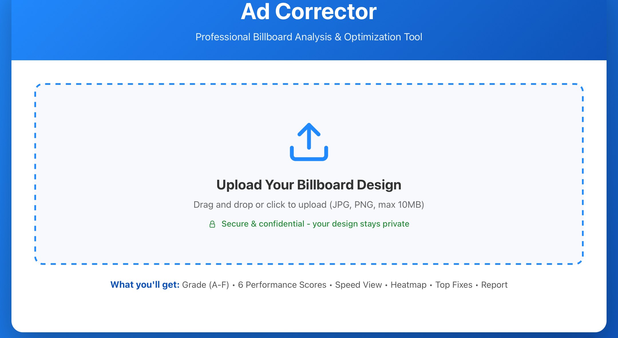 Ad Corrector screenshot 1 Ad Corrector screenshot 1