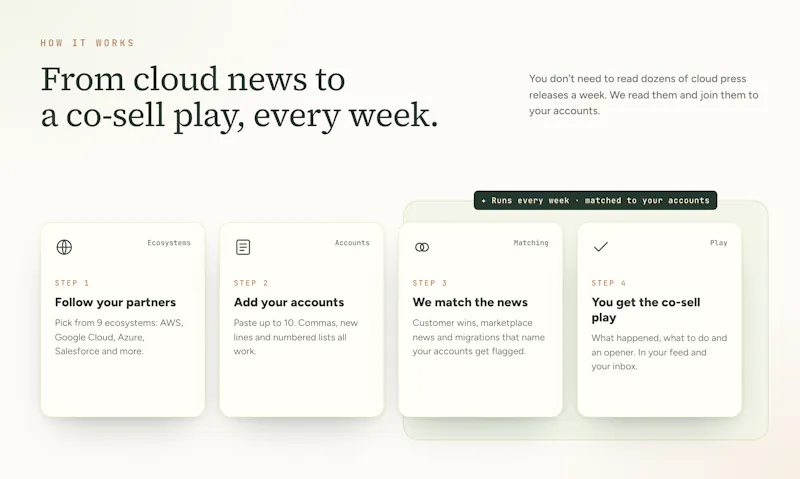 Partner Signals screenshot 2