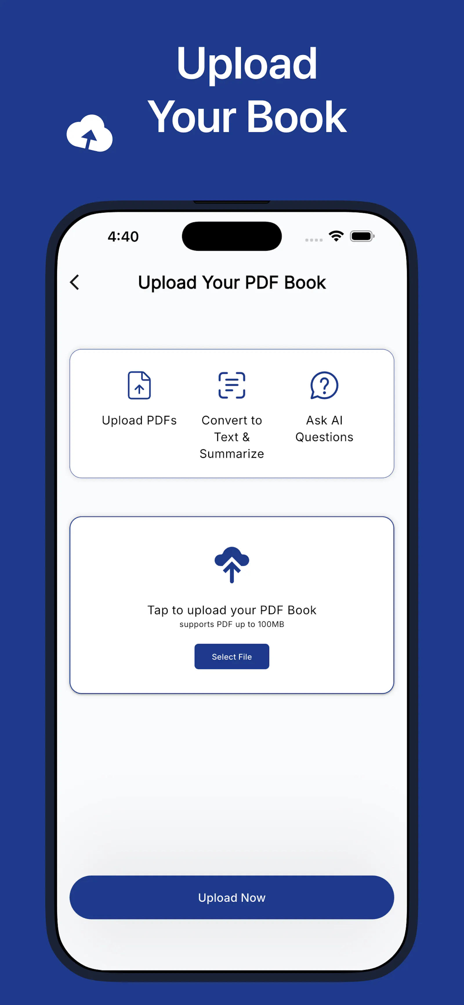 AI Book Summary And PDF Chat screenshot 1