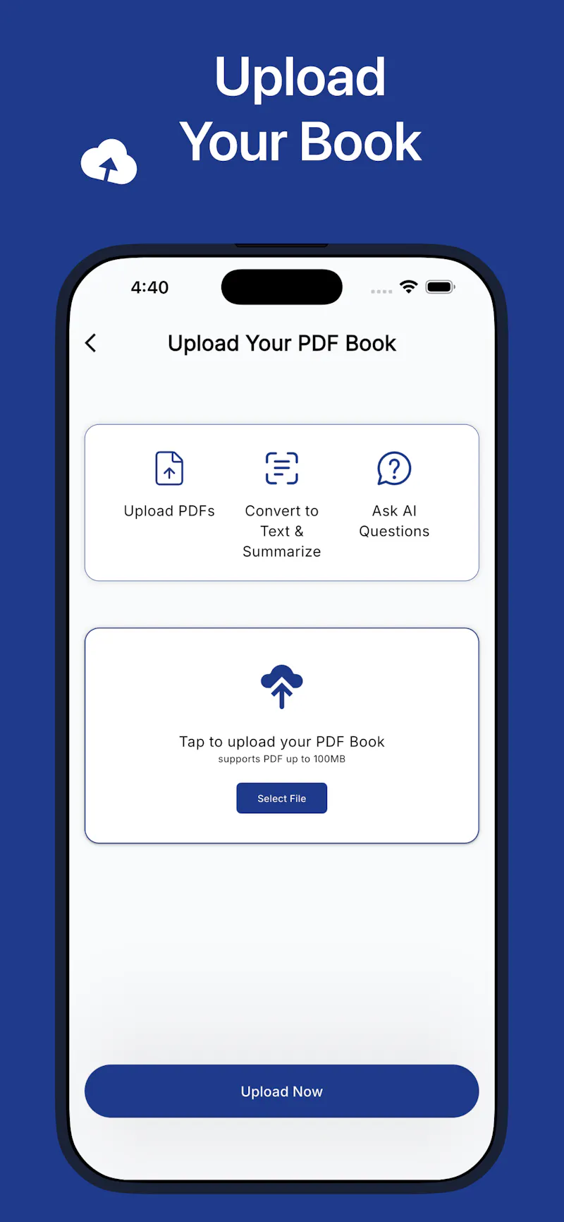 AI Book Summary And PDF Chat screenshot 1