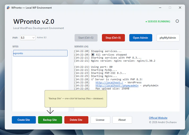 WPronto screenshot 7