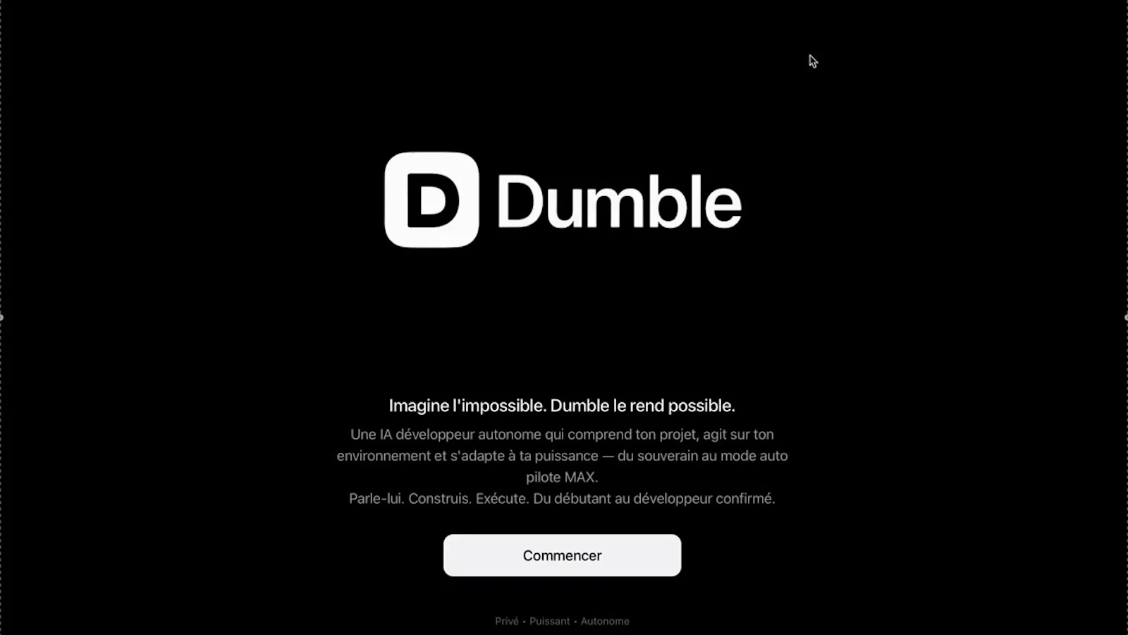 Dumble screenshot 1 (video preview)