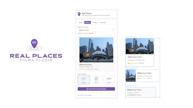 Real Places: Figma Plugin gallery image