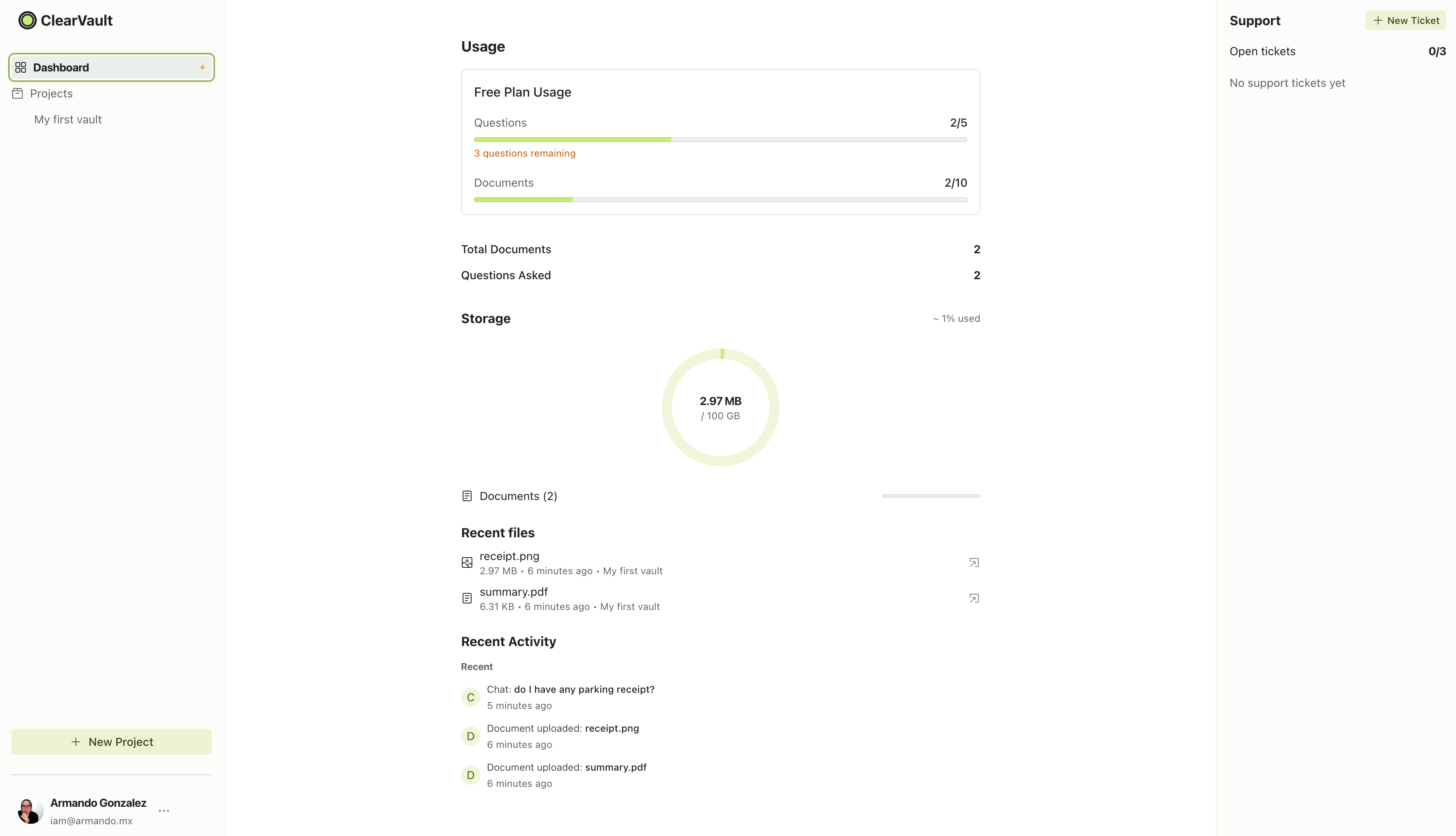Média Clearvault - Recherchez vos documents avec l'intelligence surhumaine 4