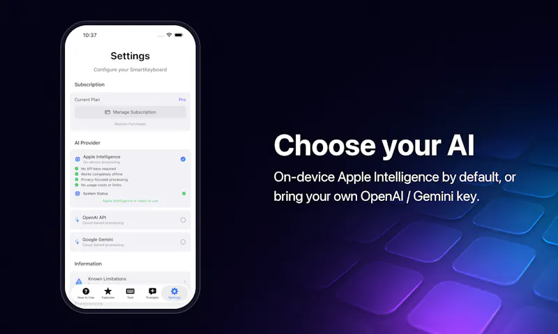 Smart Keyboard AI screenshot 3