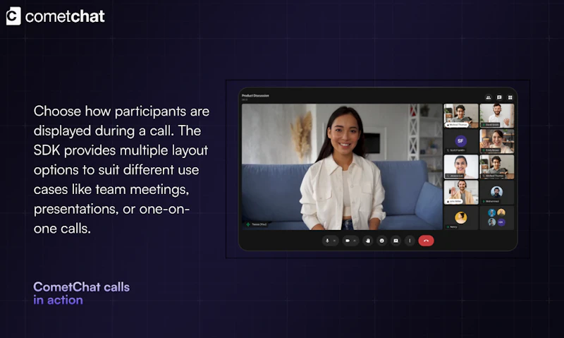 Voice and Video Calling by CometChat screenshot 5