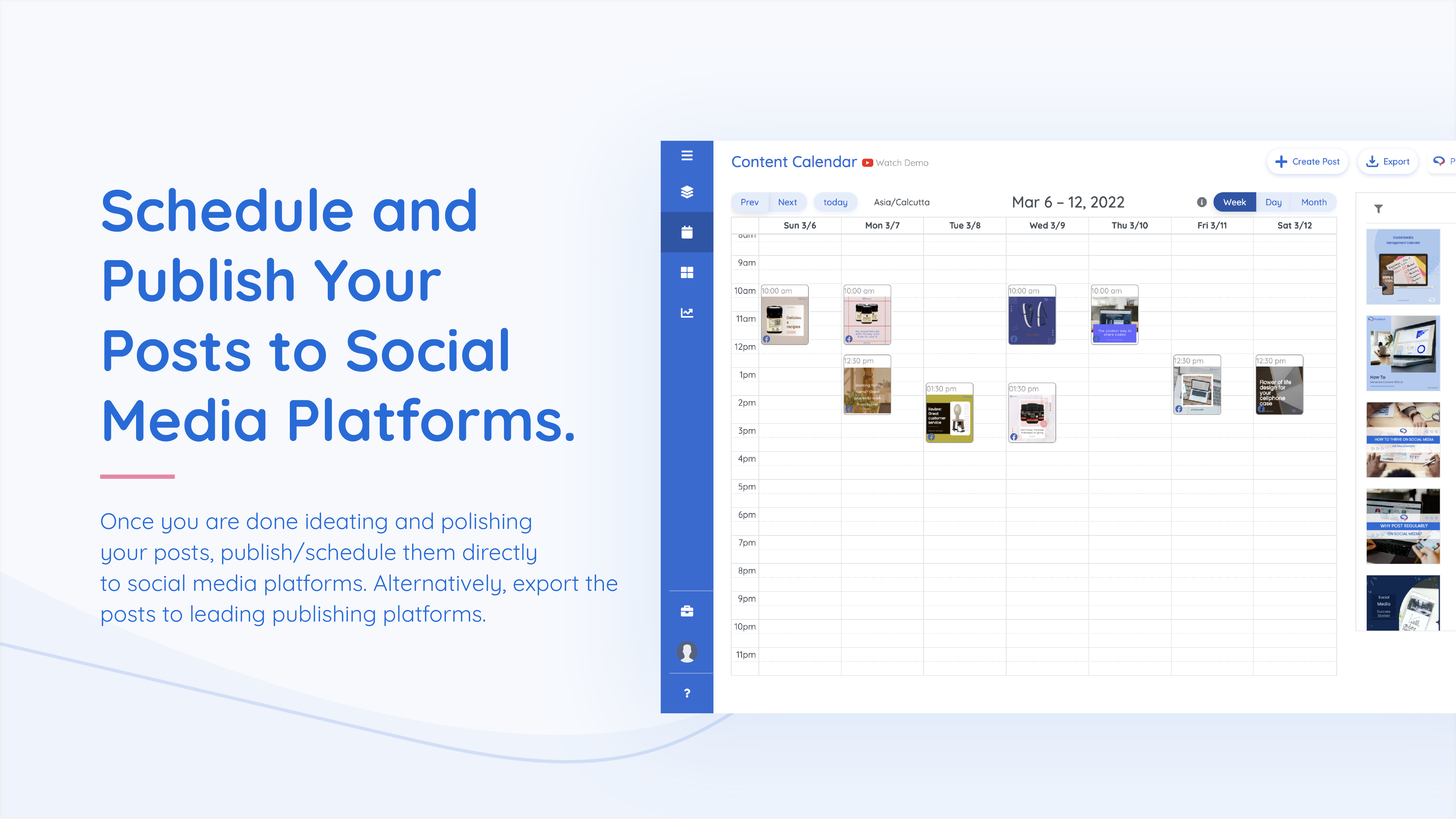Predis.ai 2.0 - Erstellen Sie Instagram, Facebook-Bereitschaftsbeiträge aus einem 1-Liner-Text Medien 5