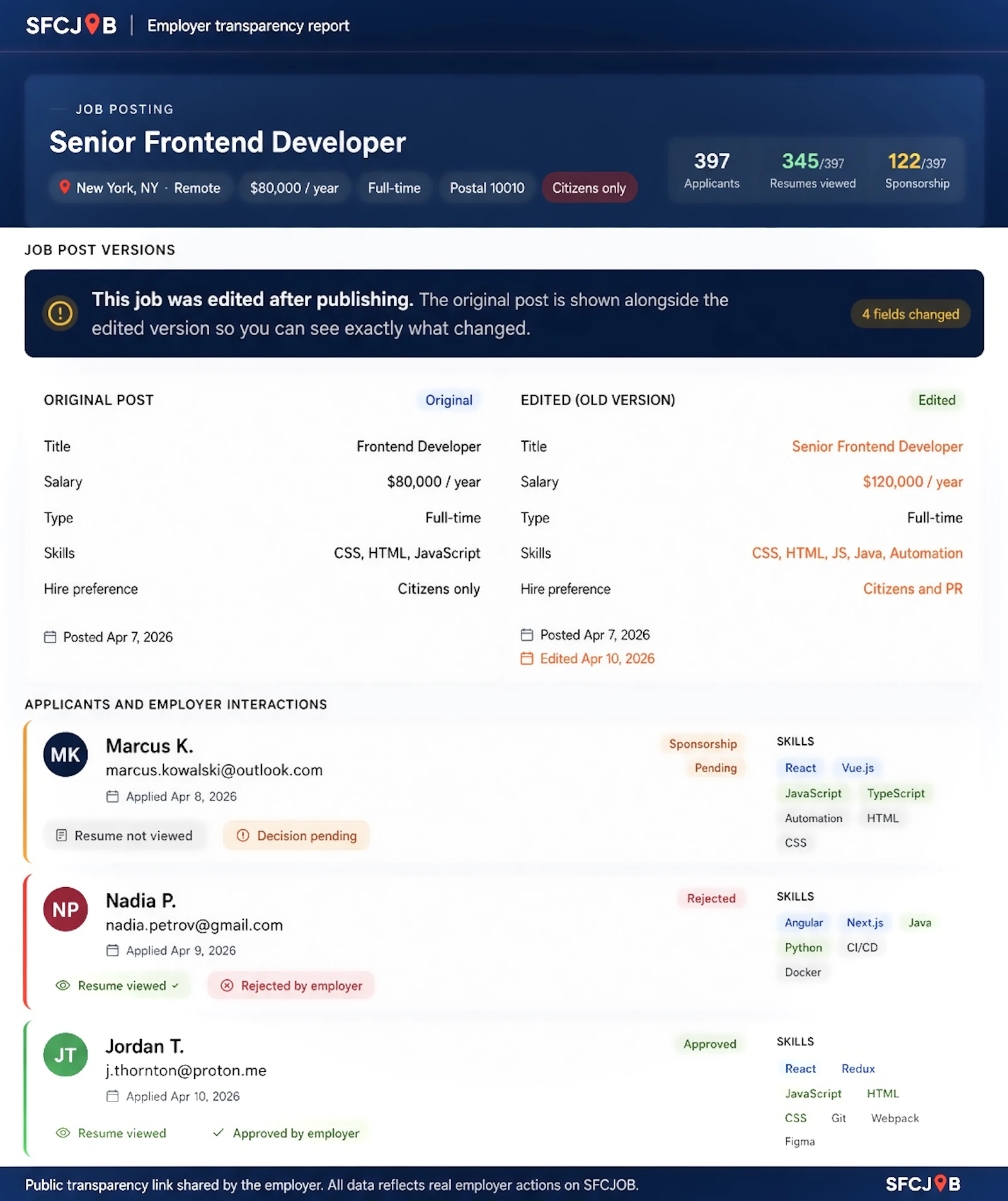 SFCJOB screenshot 1