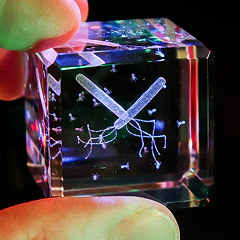 The Microcosm in Glass by Cinks Labs