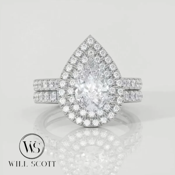 14k white gold wedding ring