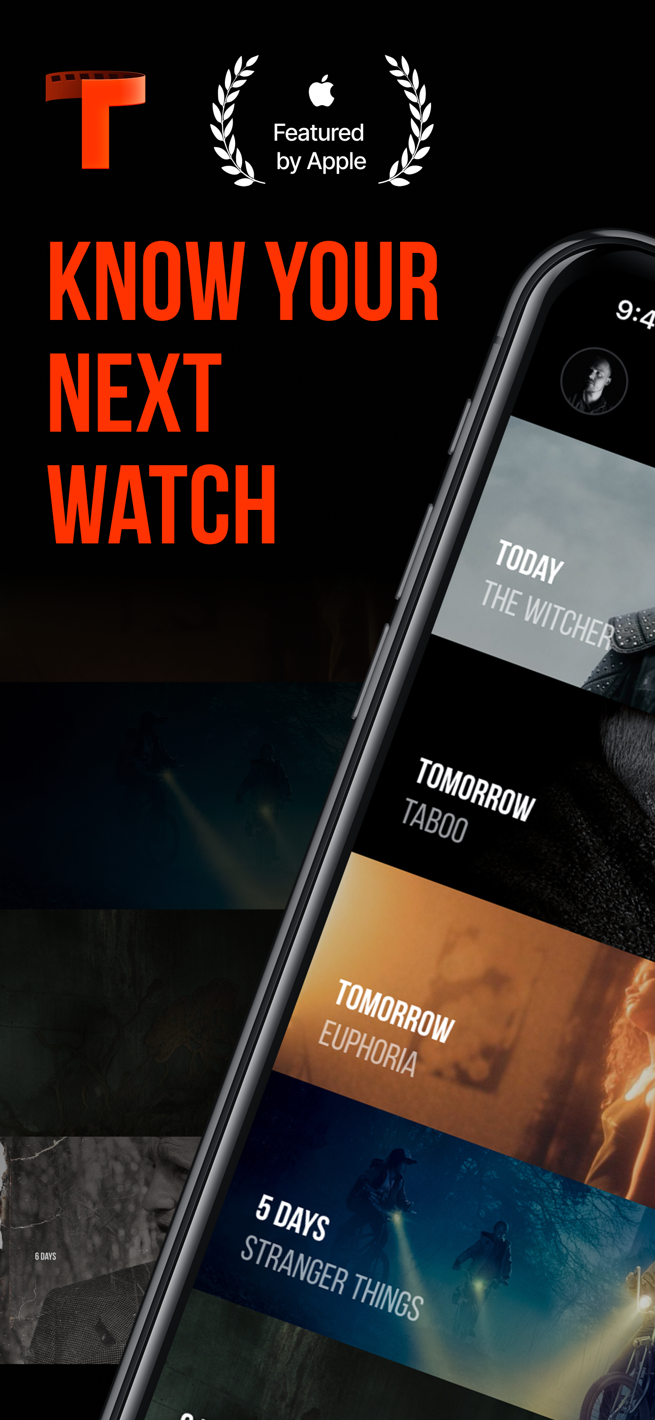 Teevee 2.0 - Социальный трекер телевидения и фильма медиа 1
