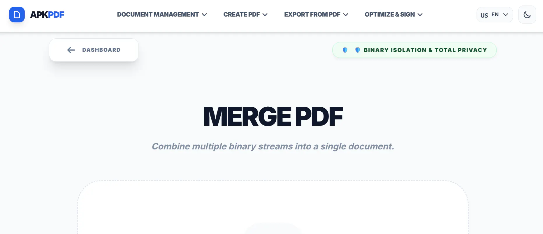 APKpdf — Private PDF Tools Online gallery image